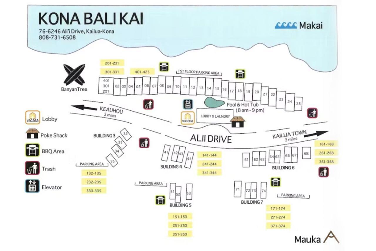 凯路亚-科纳Kona Bali Kai #319公寓 外观 照片